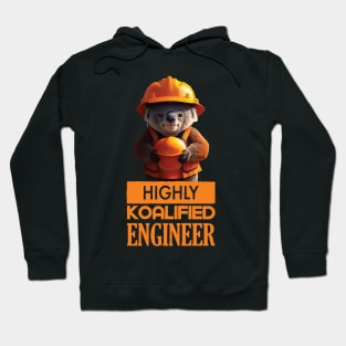 Just a Highly Koalified Engineer Koala 5 Hoodie